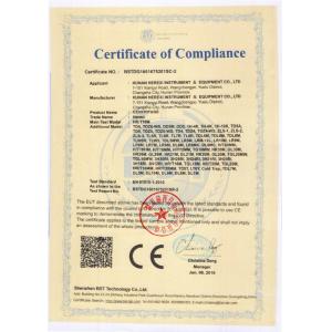Herexi International Corporation Inc. Certifications