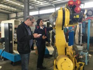The robot belt sander is mainly used for polishing and polishing in the hardware industry