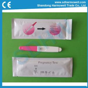 China Best price disposable HCG test urine pregnancy test midstream with CE and FDA wholesale