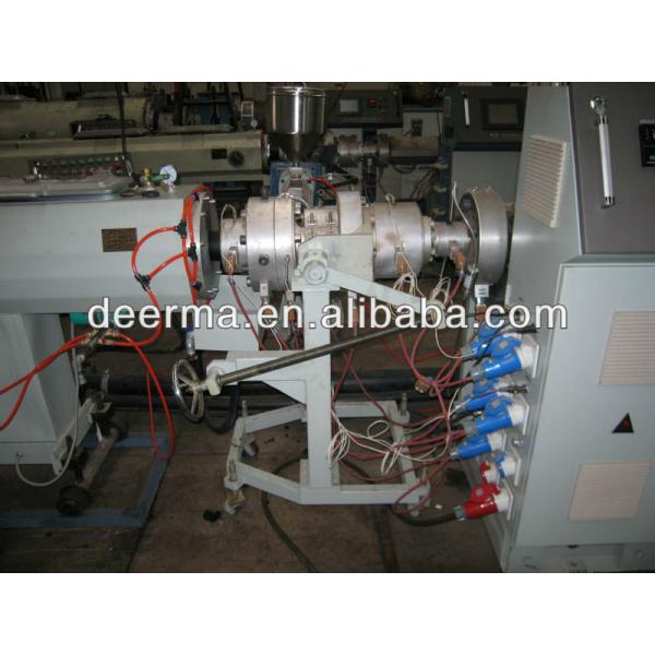 Gas Pipe Extrusion Line 400kg/h Plastic Pipe Extruders 15kw 4 KG