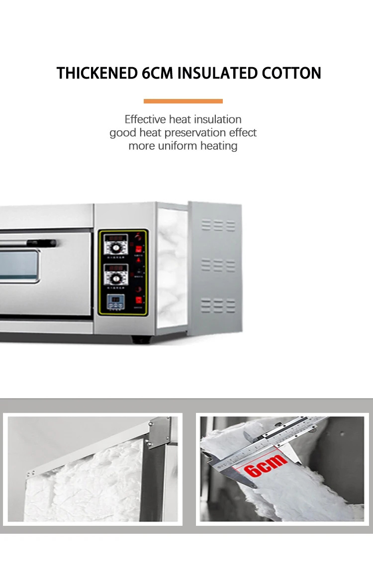 Customizable 220V/380V Baking Oven with 2-Layer Design Electric Bakery Oven