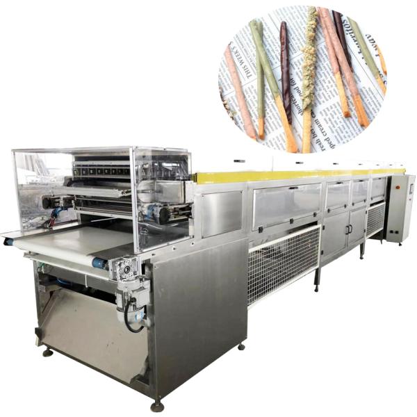 1300kg/h Chocolate Enrober Machine with 600mm Belt Width
