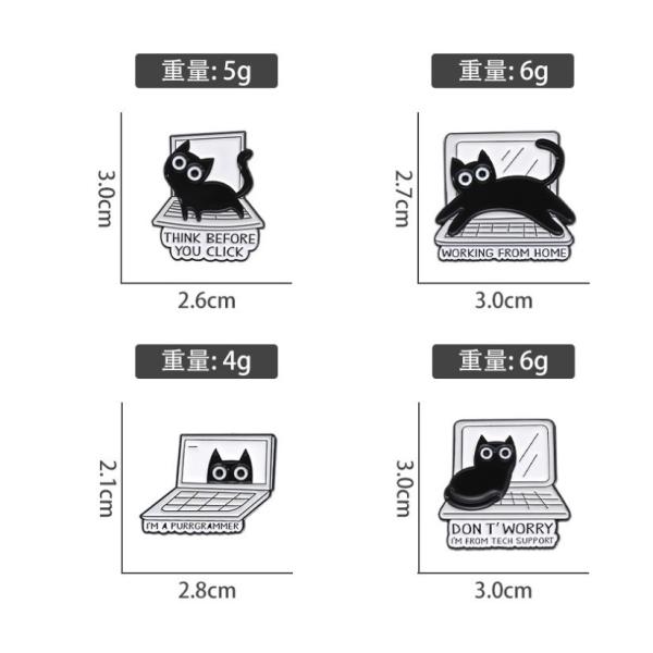 Cartoon Red Dog for Lapel Pin Signboard Stylish Metal Brooch Black Nickel Clothing Accessories for Christmas National Day