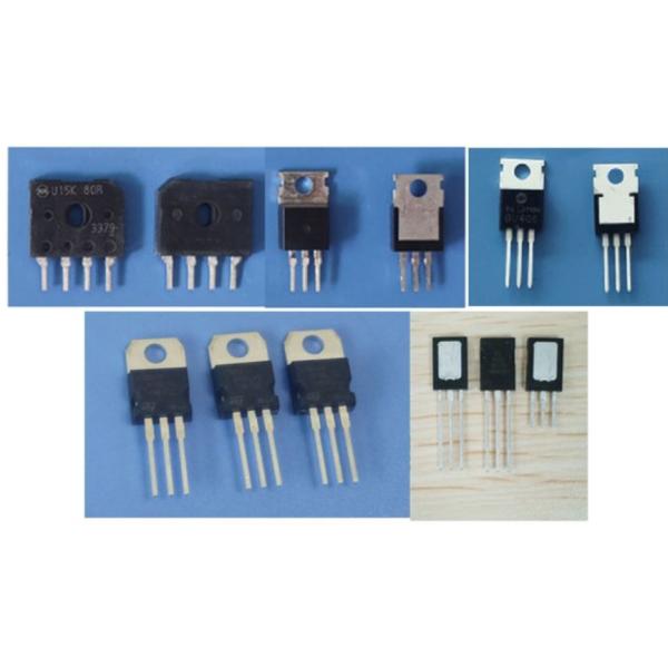 Tube-packed Transistor And Bridge Lead Trimming Machine With Tube Holder