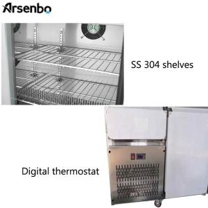 Multiscene Pizza Refrigerated Counter Fridge SS304 Wear Resistant