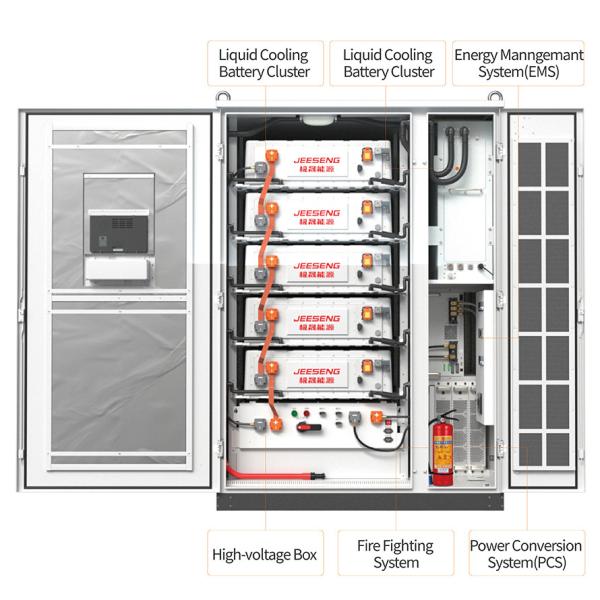 105KW 232KWh Liquid cooled Energy Storage Cabinet For Industrial and Commercial Energy Storage System