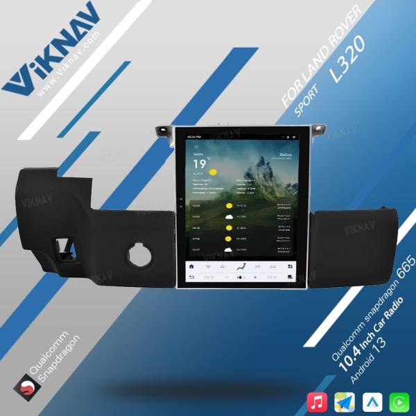 Viknav Car Radio For Range Rover Sport L320 2009-2013 Android Carplay GPS Navigation Multimedia Stereo Video Player Head UNIT WIth AC Panel