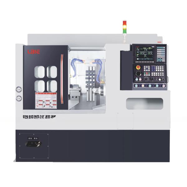 Quality Multifunctional Fanuc Multi Spindle Automatic Lathe Machine High Productivity 45mm Spindle Bore for sale