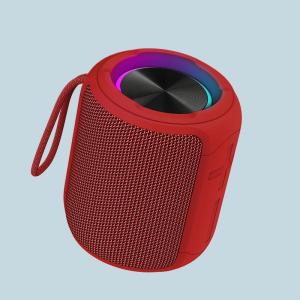 China IPX7 Rated Waterproof LED Light Bluetooth Speaker 9.4X9X11cm wholesale