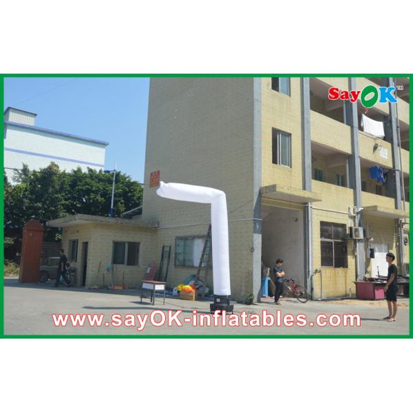 Air Tube Dancer Opening Ceremony Inflatable Dancers Long Dancing Inflatables White