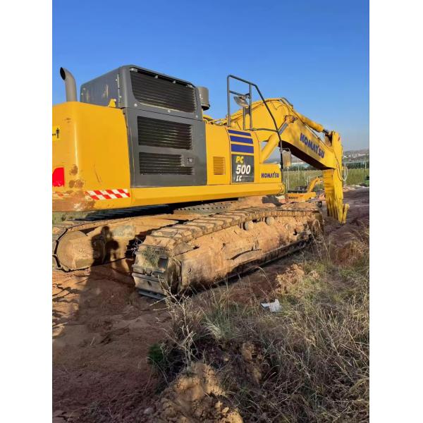 50Ton 4m3 Bucket Track Used Komatsu Excavators Heavy Used Digging Equipment PC500