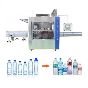 China Rotary OPP Bottle Labeller Hot Glue Melt Labeling Machine equipment Label Applicator for Plastic Bottle Water Factory on sale