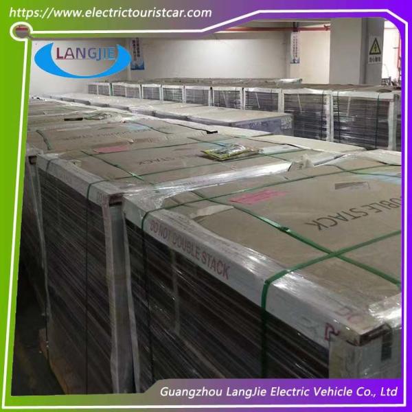 EZGO RXV Foot Brake Pedal installation view