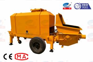 China Portable Small Concrete Pump Diesel Driven Environmental Flexible Movement wholesale