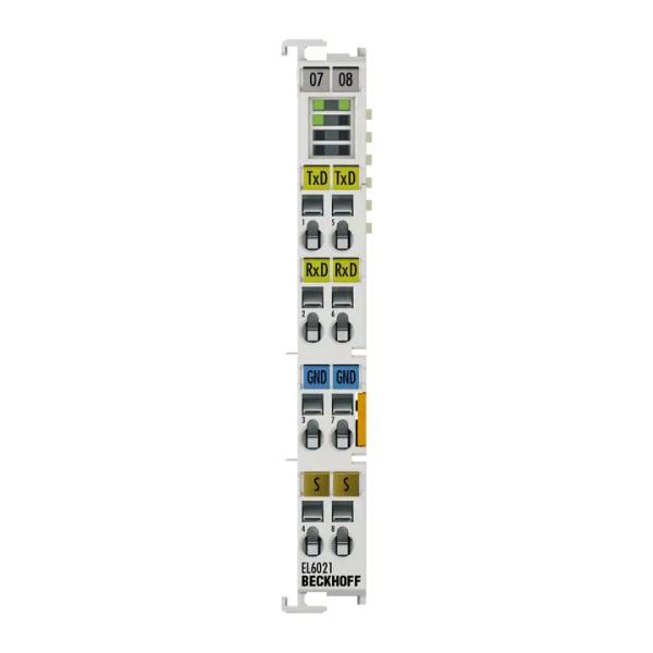 EL6021 Beckhoff EtherCAT Terminal, 1-channel communication interface, serial, RS422/RS485