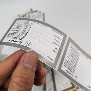 Packaging Glossy Self Adhesive Paper Permanent CMYK Removable Sticker Paper