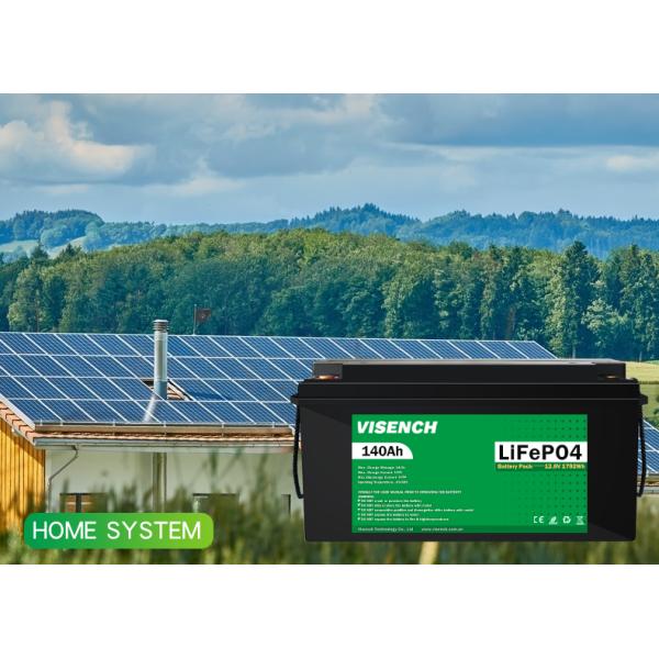Visench Energy Storage 12V 140Ah RV Lithium Iron Phosphate Battery 12V Lifepo4 Battery
