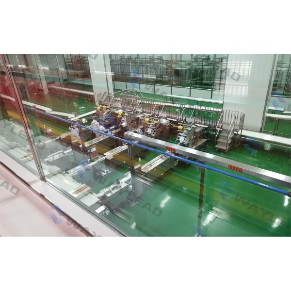 China 1Ph 220V 50Hz Automatic Packaging Line Automated Snacks Packaging Machine wholesale