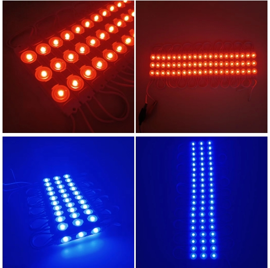 Multi-Color led module Injection Backlight High Brightness Waterproof IP65 Rated 12V SMD 3535 Perfect COB Channel Letter