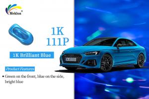 China 1K Brilliant Blue car body coating Car Paint Rust-Proof Quick-Drying 1K Metallic Paint on sale