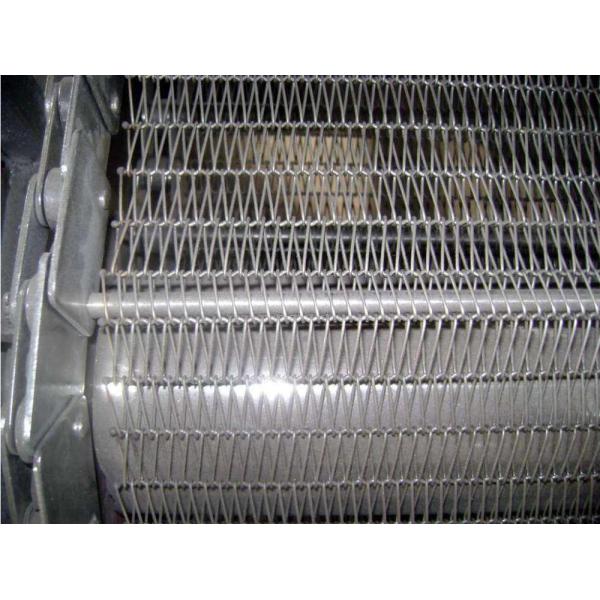 Oven Factory Net Chain Conveyor Belt Flat Surface High Strength Custom Design