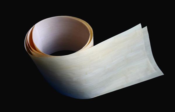 Quality Bamboo Wood Furniture Veneer Sheets MDF Nature Horizontal Grain for sale