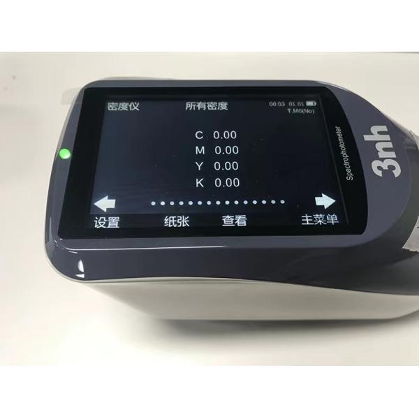 3nh Color Printing Densitometer Packaging CMYK Density Dot Area Overprint Testing Equipment YD5010