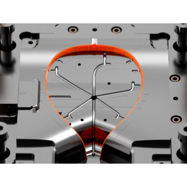 Shell (1*1) / Cold runner / Two-plates mold No.19014