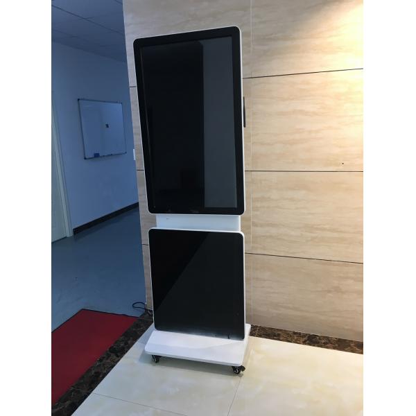 TFT Type Rotating Touch Screen Monitor Black Panel 1 Year Warranty 43Inch