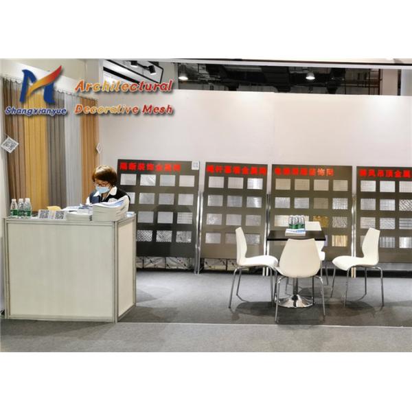 Commercial Building Elevator Mesh Interior Wall Covering 1.5mm SS304