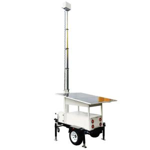 China Customized Solar CCTV Trailer AU US Standards High Efficiency wholesale