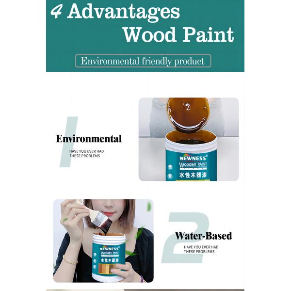 Solid Wood Furniture Paint PU Paint for Furniture Usage and Market CAS No. 25035-69-2