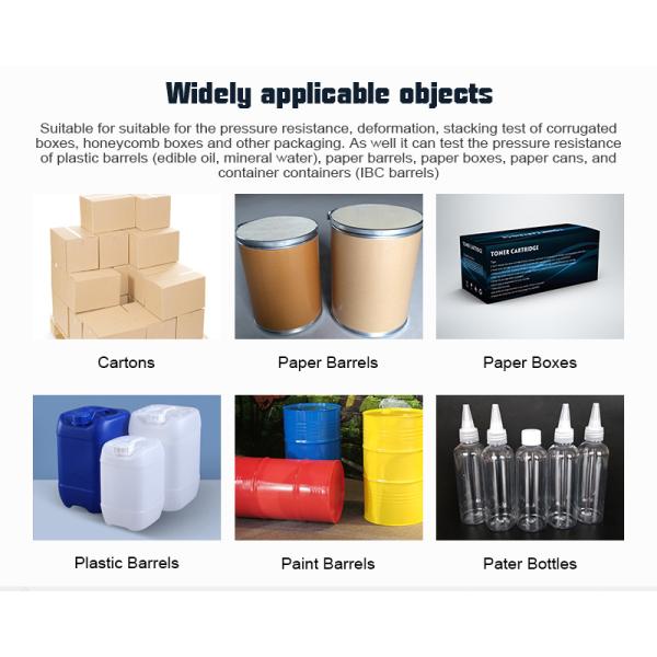 2000Kg 20KN Carton Box Compression Test Machine Laboratory Testing Equipment With Windows 7