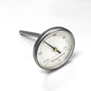 Bended Boiler Water Heater Thermometer , Fast Read Thermometer 1.6 Dial Size