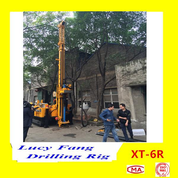 Quality XT-6R CHINA popular multifurctional full hydraulic Top Head diamond core drilling rig for sale
