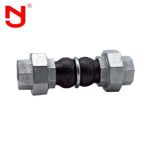 Industrial Pipe Dn65 Flexible Bellows Expansion Joint Screwed Union