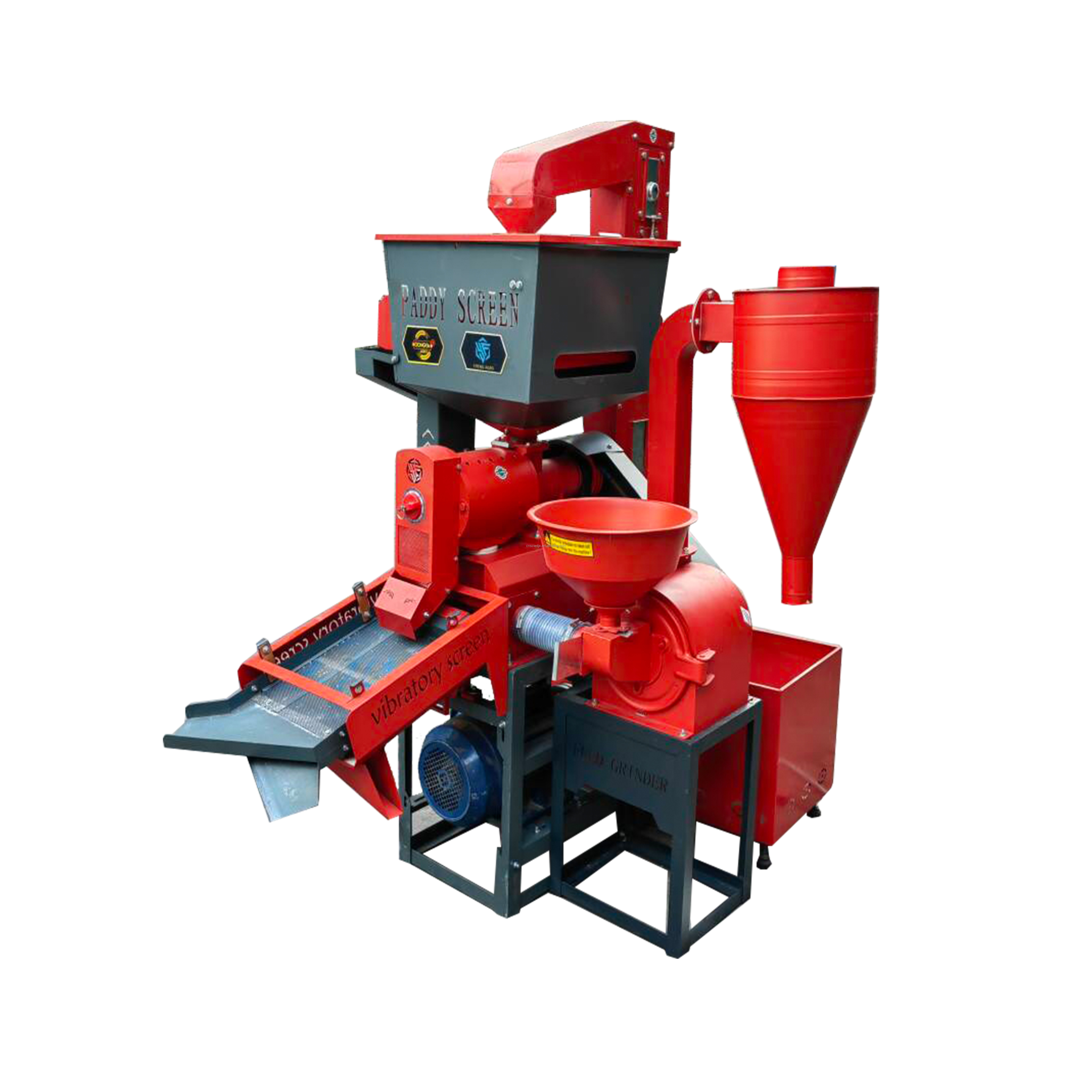 yifeng AGRO 11KW 700-1500KG Combined Rice Mill Machine with Elevator for Commercial Use