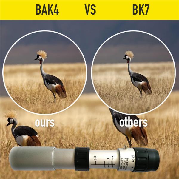 10-30x25 Monocular Handheld Telescope , FMC Lens Adjustable Zoom Monocular