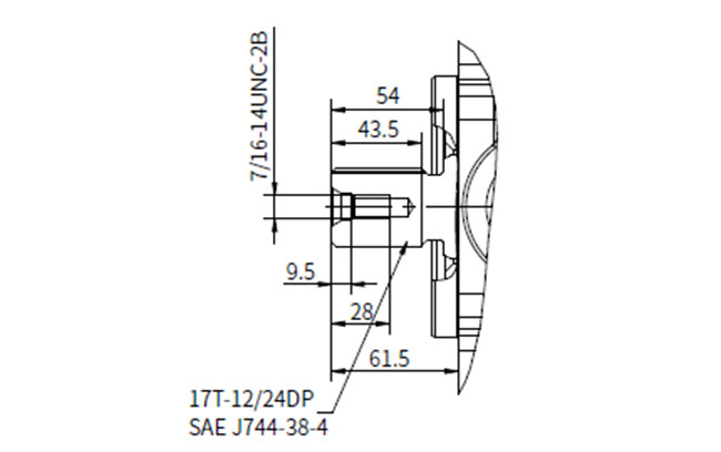 High Pressure Axial Piston Hydraulic Motor Variable Displacement Pump HP5V SERIES