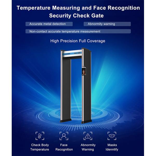 Masks Identity IR Infrared Thermometer Door Security Walk Through Gate