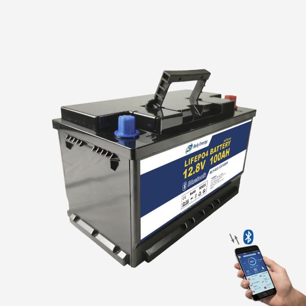 Customized 12V 100Ah Low Temp Lithium Battery Rechargeable