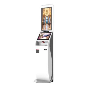 China Smart Self Service Check In Kiosk Hotel Card Self Service Order Machine on sale