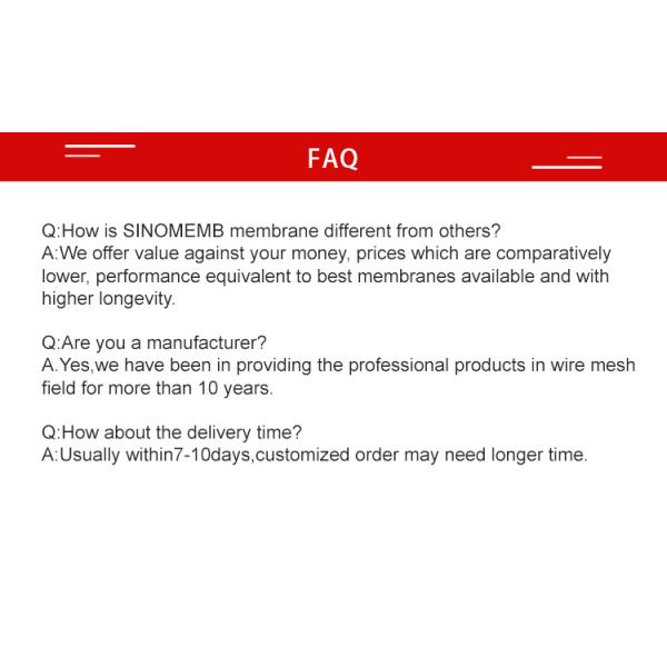 Customizable Industrial RO Membrane 11000GPD Stable Water Purification Membrane