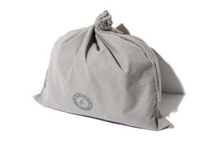 Logo Custom Velour Drawstring Bags Grey Printed Recyclable Fancy Reusable