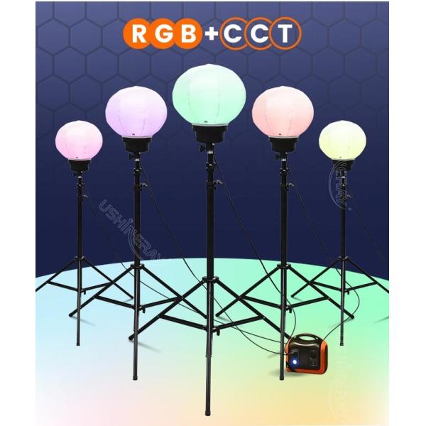 100W LED Tower Light 3000K 5000K Colorful Led Balloon Lamp For Events Decoration