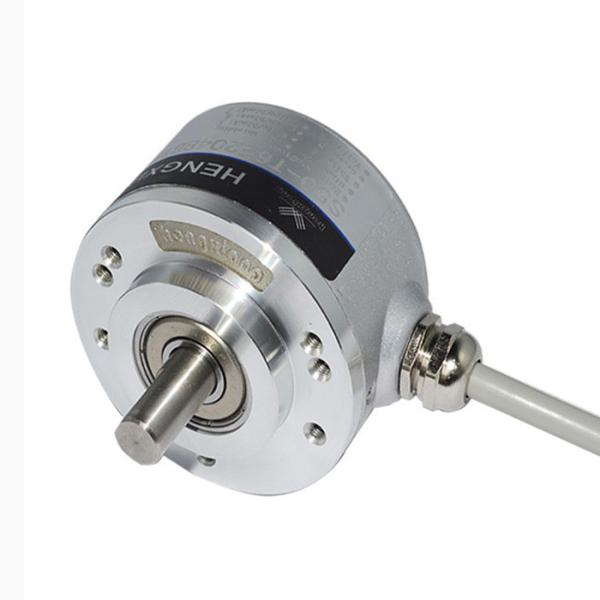 Quality 1024 Resolution S50 Optical Shaft Encoder , Solid Shaft Encoder 8mm D - Type for sale
