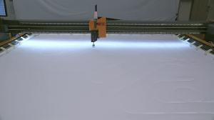 China Light Weight Computerized Quilting Machines , Mattress Quilting Machine Accurate Pattern wholesale