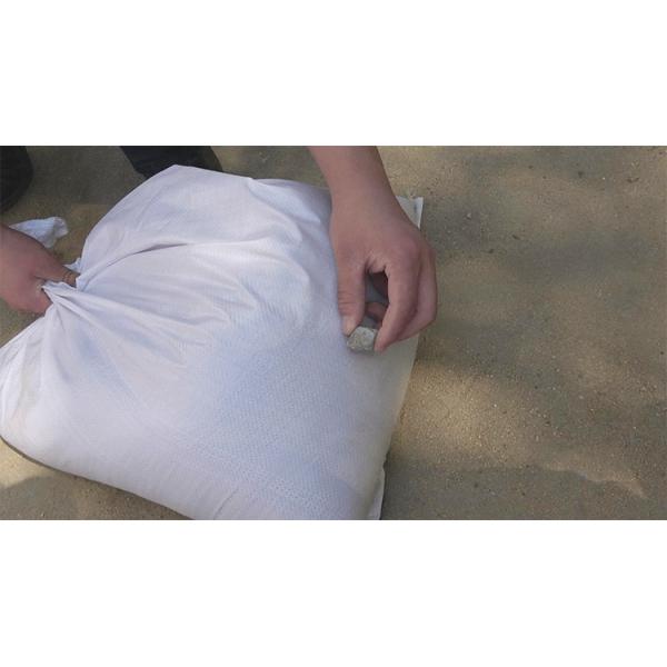 100cm PP Woven Sack Mesh Netting Bags White Polyethylene Recyclable