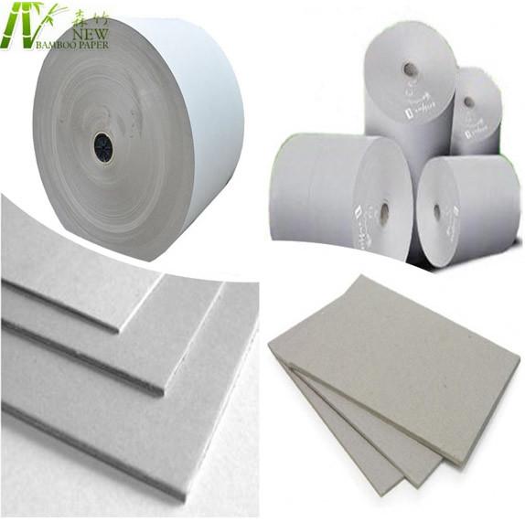 Quality 787x1092mm Laminated Gray Cardboard Sheets / Rolls SGS Certification for sale