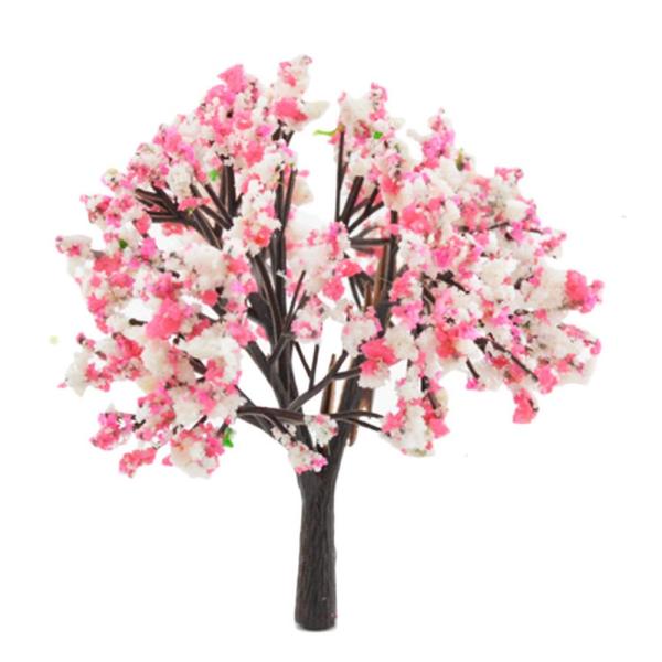 2017 New sand table 30-100mm architecture scale model coloful trees ho scale model train color trees